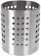 East Kitchen Utensil Caddy Cooking Tools Holder, Stainless Steel, 12 x 14 cm