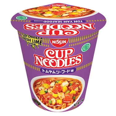 Nissin Tom Yum Seafood Flavour Cup Noodles, 66g