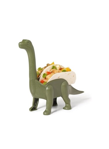 Dinosaur Taco Holder Ultrasaurus and Triceratops (Each holds 2 tacos) 4 Tacos Birthdays Lunch Dinner (For adults and kids alike) Taco Party (Color : A)