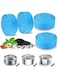 Cat Water Fountain Filters, 4-Pack Replacement Filters for 2.0L/67oz Automatic Pet Water Dispenser, Compatible with Pet Fountains