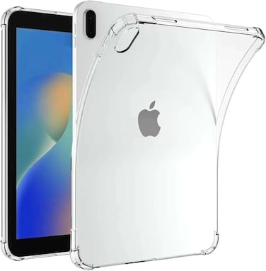 Muzz Clear Protective Case for iPad 10th (2022) 10.9", Slim Bumper Corners, Soft Transparent Back Cover (iPad 10th (2022) 10.9")