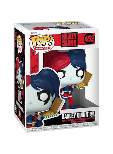 Funko Harley Quinn with Pizza Pop! Vinyl Figure #452