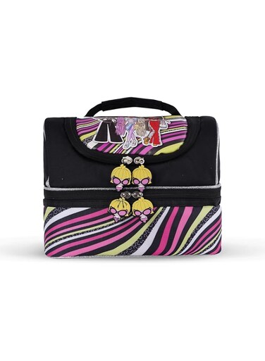 TRUCARE LOL First Class 2 Compartment Lunch Bag   Thermal Insulated   Water Resistant   Durable   For kids Boys, Girls   School Picnic Outdoor