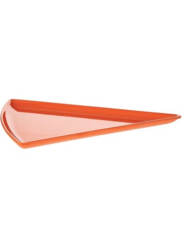 SERVEWELL Melamine,Orange - Pizza Plates