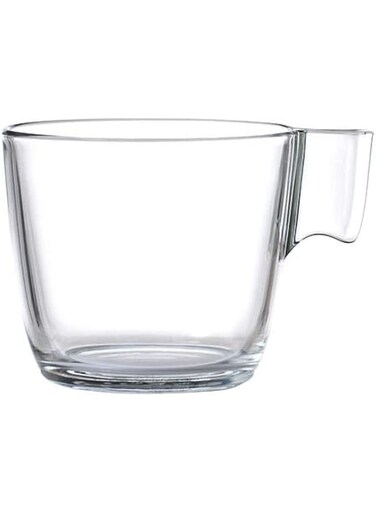 Mug, clear glass STELNA