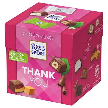 Ritter Sport Thank You Choco Cubes 176g