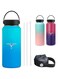 UAE.shopaholic 32OZ Insulated Water Bottle Double Wall 18/8 Stainless Steel Water Bottle With Straw Water Bottle For Kids School Sports Water Bottle 1l Thermos Flask Hot Water Bottles For Gym Bottle