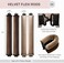 Elaur 4 Pcs Velvet Heatless Hair Curler. Soft Hair Curlers to Sleep In, Hair Rollers Curlers for Long Short Hair, No-Heat Overnight Blowout Rods for Girls and Women