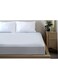 Home Indulgence Fitted Sheet 120x200+33cm-Grey Dawn