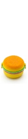 Amitasha 2 Layer Plastic Burger Shape Lunch Box Tiffin