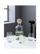 Art Pack Of 5 Glass Water Bottle Set Clear 1.2Liters