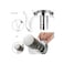 1600ml Glass Teapot with Stainless Steel Infuser and Ergonomic Handle for Loose Leaf and Black Tea

