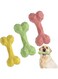 3 PCs Chew Bone Dog Toys For Puppy Toys Bone Special Treat Pets Bone for Dogs and Puppies - Includes 3 colors