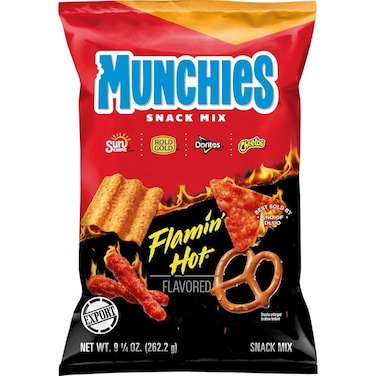Fritolay Munchies Flamin' Hot Snack Mix, 262g