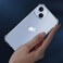Muzz Clear Case for iPhone 16, Anti-Scratch PC Back, Slim TPU Shockproof Bumper Cover, Clear (iPhone 16)