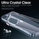 Muzz Clear Case for iPhone 16, Anti-Scratch PC Back, Slim TPU Shockproof Bumper Cover, Clear (iPhone 16)