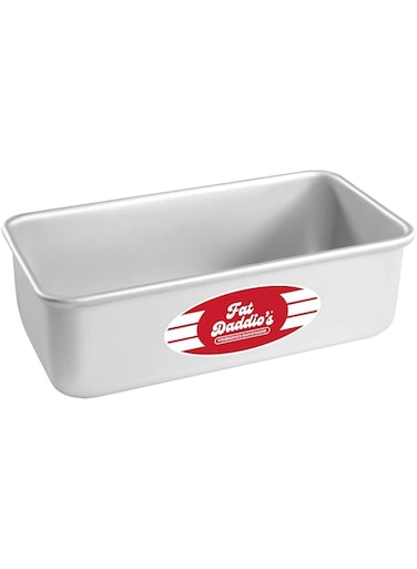 Wilton Fat Daddio's Loaf Pan, 7.75-Inch x 3.75-Inch x 2.75-Inch Size
