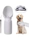 WVacFre 550 ml Dog Water Bottle,Portable Silicone Dog Water Cup, Collapsible, Leak-proof,Outdoor Travel Walking Pet Drinking Bowl
