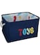 AUFUYAOLIN Toy Box Chest Boy Storage Basket Collapsible Rectangular Organizer Bin for Home/Dorm/Kitchen/Pet/Office/Closet/Shelf/Gift Baskets