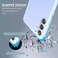 Case for Samsung Galaxy A35, Clear Rubber Bumper Case with Slim Shockproof Protective with Camera Protection Cover for Samsung Galaxy A35 2024 (Bumber)