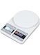 Nayubo Digital Kitchen Food Scale Electronic Weight Measuring in Grams and Ounces for Cooking Baking Weight Loss with Tare Function LCD Display Plastic (White)