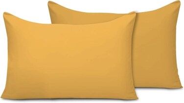 Home Brushed Microfiber Pillowcase Set &acirc;&euro;&ldquo; Soft, Hypoallergenic Pillow Covers with Envelope Closure