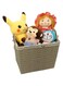 YAHOME Woven Storage Basket With Removable Cloth Wicker/Basket Storage Baskets for Blankets Towel, Laundry Basket, for Organizing Closet, Bedroom, Bathroom