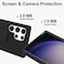 Samsung Galaxy S25 Ultra Case, Multi Stand Cover with Magnet Holder, Hand Strap Grip, Vertical and Horizontal Stand (Black, Samsung Galaxy S25 Ultra)