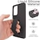 Samsung Galaxy S25 Ultra Case, Multi Stand Cover with Magnet Holder, Hand Strap Grip, Vertical and Horizontal Stand (Black, Samsung Galaxy S25 Ultra)