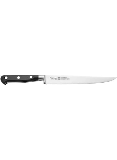 Fissman Slicing Knife KITAMI 20cm - Slicer, Utility, Boning Knife, Non-Stick Ergonomic Handle for Cutting Roasts, Meats, Vegetables and Fruits