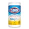 Clorox Disinfecting Wipes Crisp Lemon 75 Wet Wipes