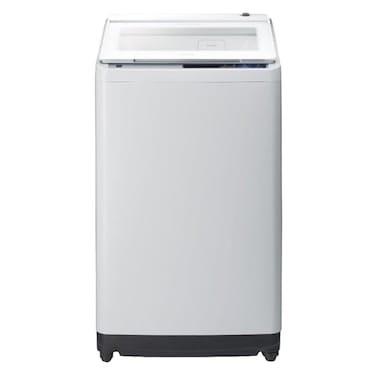 هيتاشي غسالة ملابس أوتوماتيكية ذات تحميل علوي سعة 12 كغ مع مضخة - أبيض