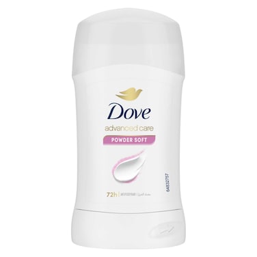 Dove Antiperspirant Stick, Powder Soft, 40ml