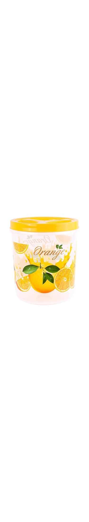 ESQUBE Storage Containers for Kitchen   With Durable Lid (Cereal, Flour and Sugar Containers) - Yellow (Pack of 1)