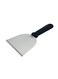 Stainless Steel Food Scraper Silver/Black 23cm