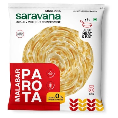Saravana Malabar Porotta, 400g