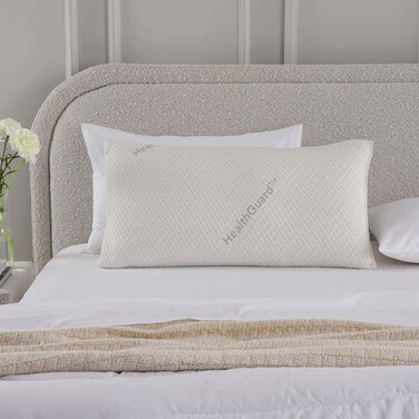 Home Protection Healthguard Memory Foam King Pillow 45x85x13cm - White