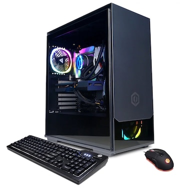 CyberPower PC Gamer Supreme Liquid Cool Desktop Core i7-12700KF 3.60GHz 16GB RAM 500GB SSD+1TB HDD Windows 11 Home NVIDIA GeForce RTX 3060 12GB &ndash; Black (US Version)