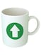 Upteetude UP Coffee Mug - White