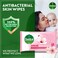 Dettol Skincare Antibacterial Skin Wipes, 10 Wipes Pack of 3