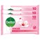 Dettol Skincare Antibacterial Skin Wipes, 10 Wipes Pack of 3