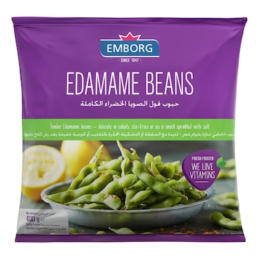 Emborg Edamame Beans, 400g