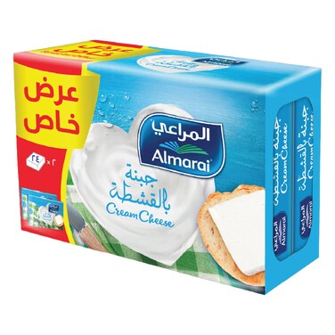 المراعي جبنة كريمية  432 غرام حزمة من 2