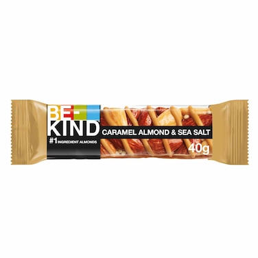 Be-Kind Caramel Almond and Sea Salt Protein Bar, 40g