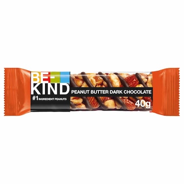 Be-Kind Peanut Butter and Dark Chocolate Protein Bars, 40g