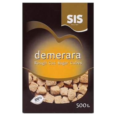 إس أي إس ديميرارا مكعبات سكر خشنة، 500 غرام