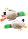 Masroo Dog Squeaky Toys,2 Pack Duck Dog Chew Toys for Aggressive Chewers Puppy Toys with Crinkle Paper and Squeaker, Interactive Tug of War Dog Toy for Small, Medium, and Large Breeds