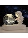 Astronaut 3D Crystal Night Light Crystal Glass Ball Universe Gifts with Laser Engraved Model Space Astronomy Planets Kids Night Light Sphere Home Decor Best Gifts for Children &amp; Adults (3D-Planet)