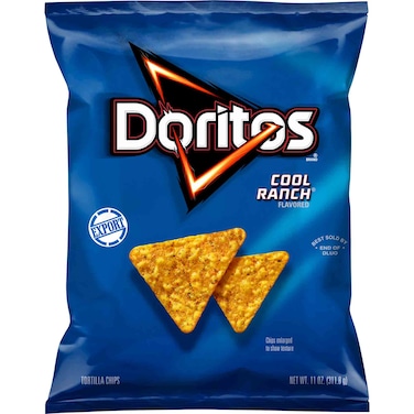 Doritos Cool Ranch Flavoured Tortilla Chips, 311.8g