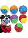 Squeaky Dog Balls Dogs, Interactive Toys, Soft TPR Toys for Dog, Pet Teeth Cleaning, Bite Resistance, Training Ball Toy Puppy Chew Toys for Teething, Dog Ball for Medium, Large &amp; Small Dogs (1 Pc)